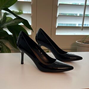 Donald J. Pliner Black Patent Heels